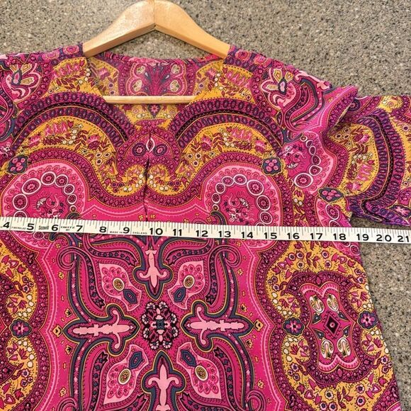 CALYPSO ST. BARTH 100% Silk Shift Mini Dress - Picture 12 of 13